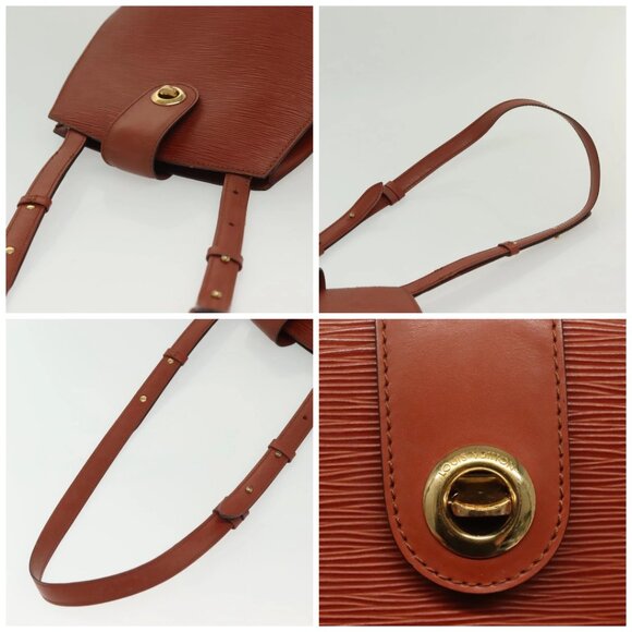 LOUIS VUITTON Epi Cluny Shoulder Bag Brown M52253 LV Auth BA4996 - Picture 16 of 16